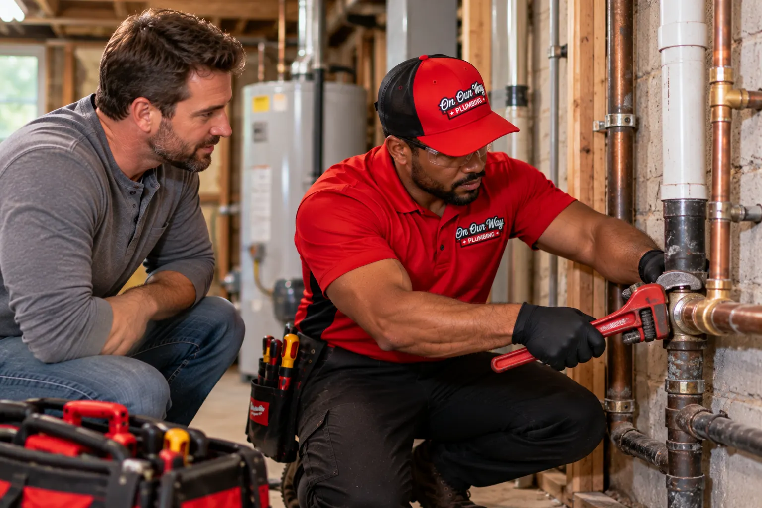 Fusion Piping Systems - On Our Way Plumbing